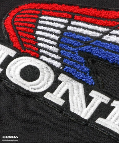 HONDA ワッペントレーナー(ブラック)