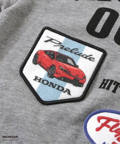 HONDA ワッペントレーナー(グレー)