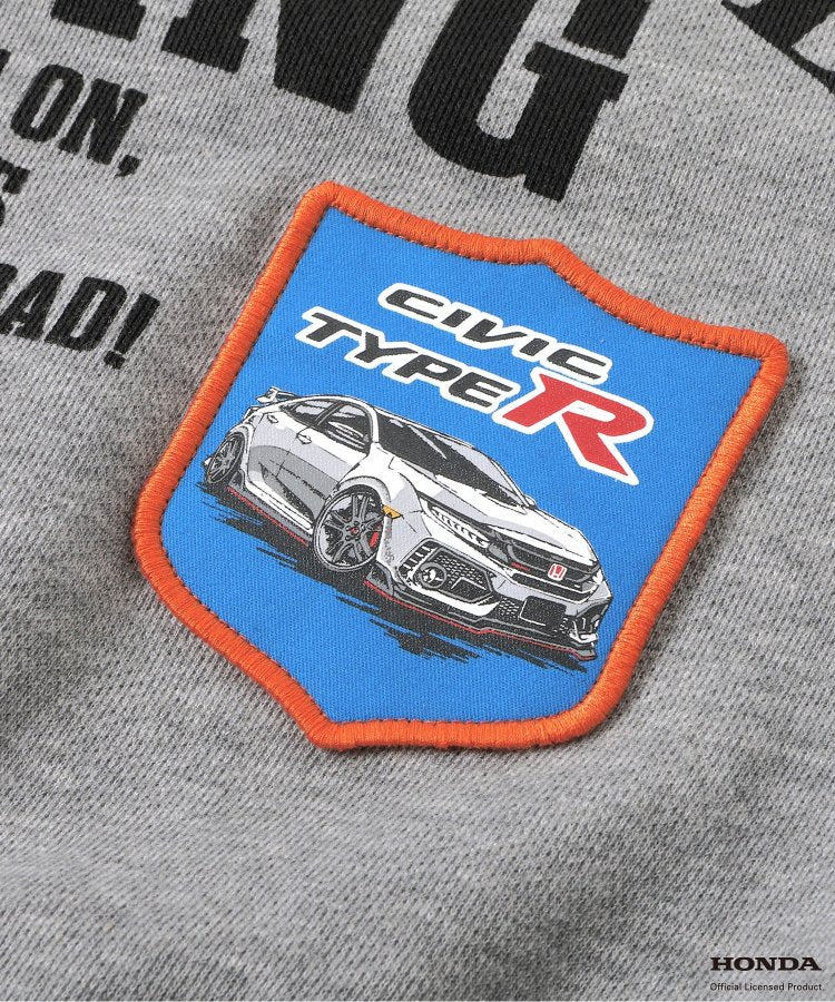 HONDA ワッペントレーナー(グレー)