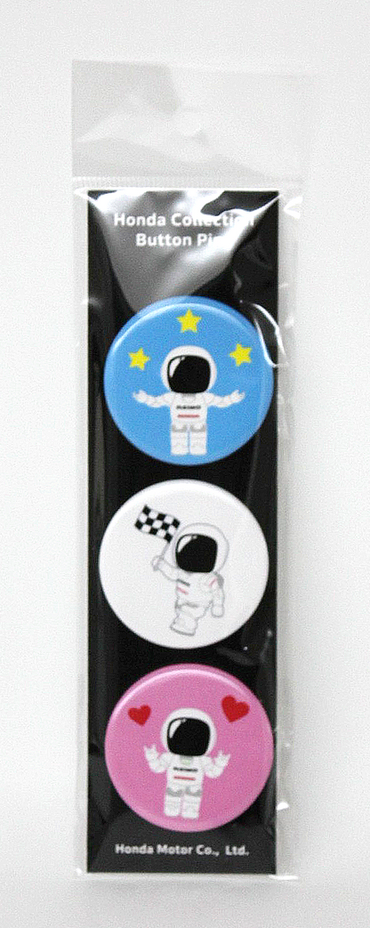 ASIMO 缶バッジ（マスコットタイプ）