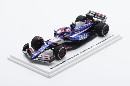 2024F1ミニカー 日本GP1/43仕様【No.22 Y.Tsunoda】