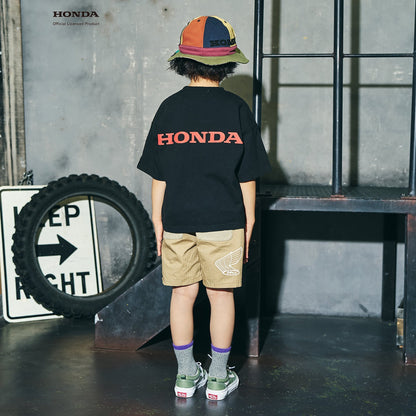F.O.KIDS×Hondaコラボ_Tシャツ prelude（ブラック）