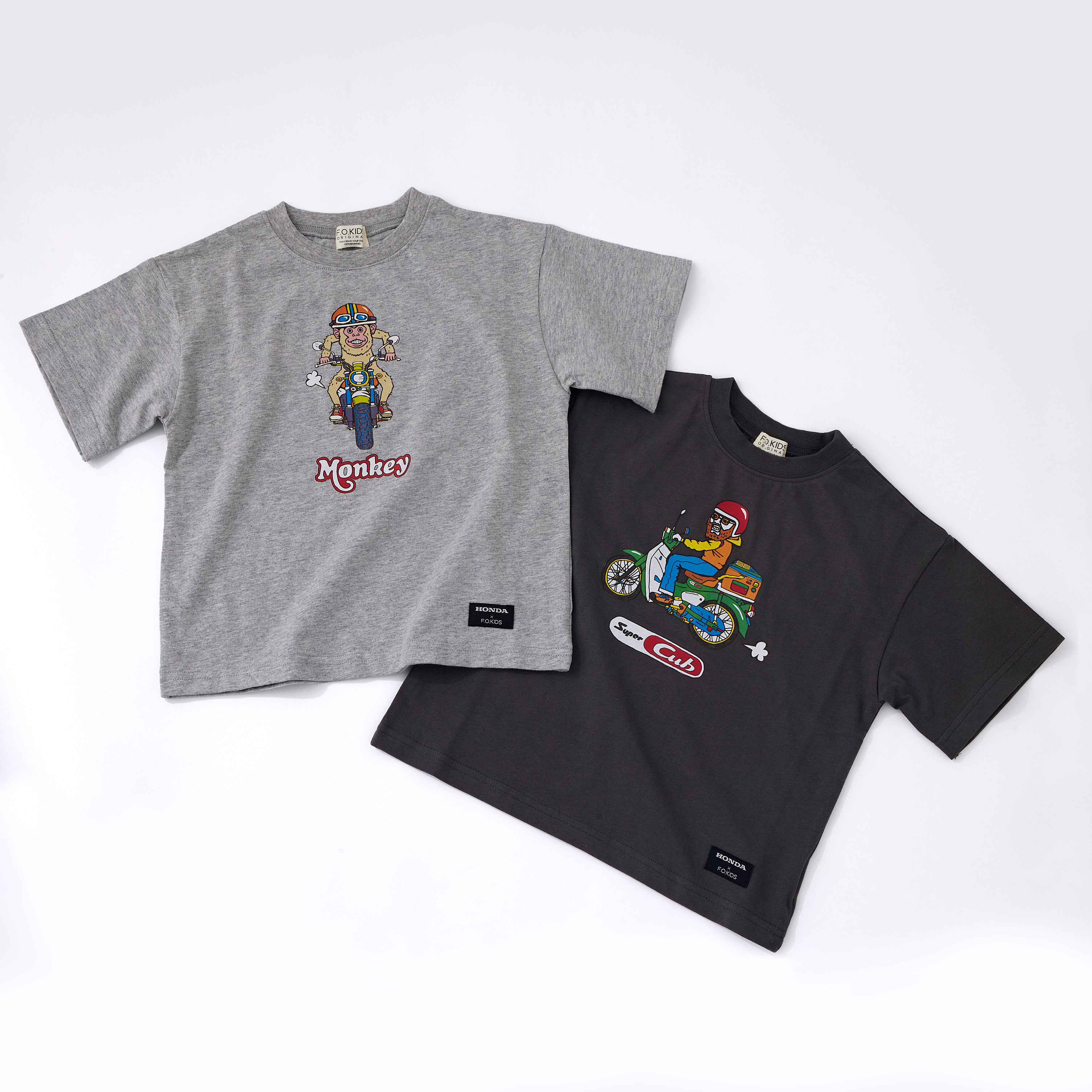 F.O.KIDS×HondaコラボTシャツ_Monkey