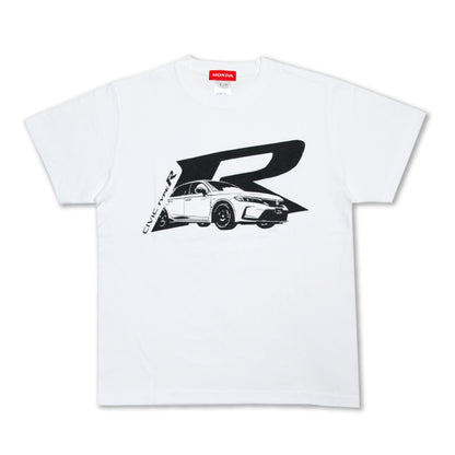 CIVIC TYPE R イラストTシャツ（WHITE）