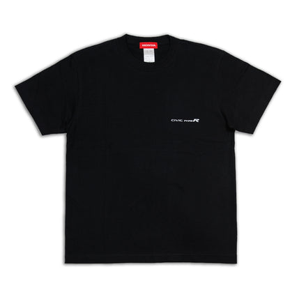 CIVIC TYPE R イラストTシャツ（BLACK）