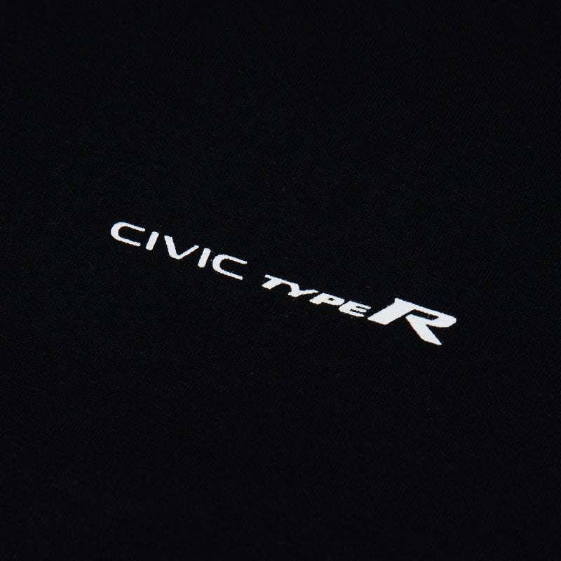 CIVIC TYPE R イラストTシャツ（BLACK）