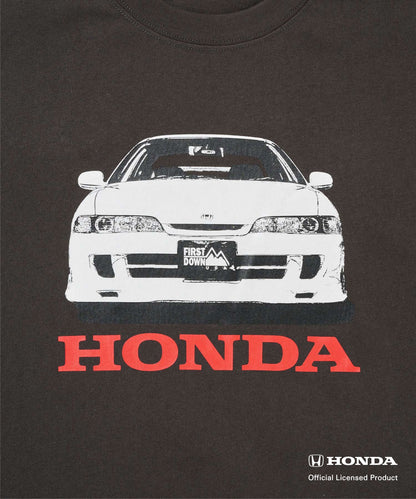 FIRST DOWN USAコラボ「INTEGRA TYPE R」Tシャツ(チャコールグレー)