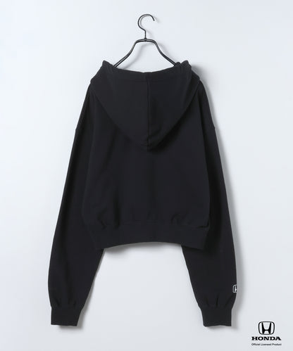 Honda×JEANASiSコラボレーション ロゴショートフーディー
