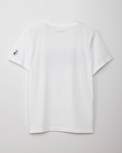 【別注】JOURNAL STANDARD relume×HondaロゴTシャツ ホワイト
